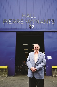 La halle D du Marché Matinal de Bruxelles a été baptisée du nom de Pierre Wynants